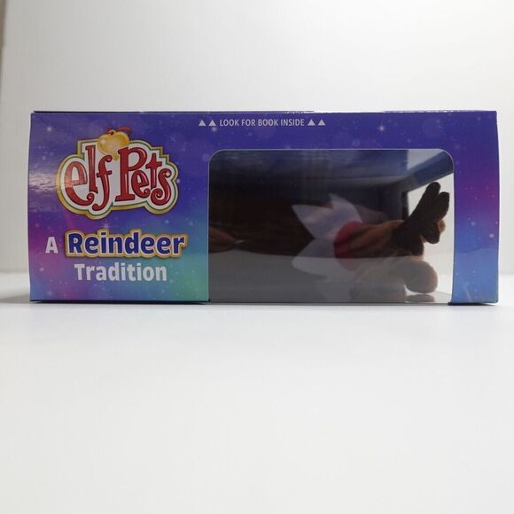 Elf Pets A Reindeer Tradition by Chanda Bell Includes Pet and Hardcover Book - Picture 7 of 10